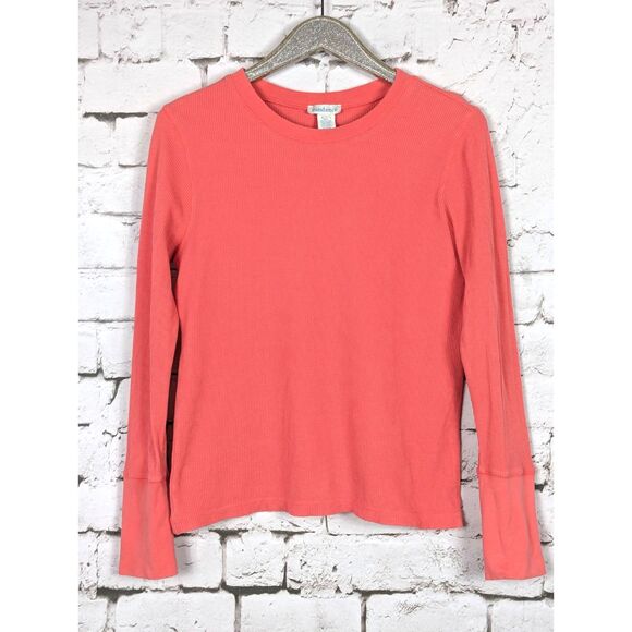 SUNDANCE Waffle-Knit Thermal Velvet-Trim Cuffs Essential Classic Stretch Large - Picture 1 of 5